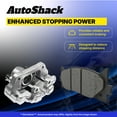 thumbnail image 6 of AutoShack Front and Rear Brake Calipers and Ceramic Pads Kit Set Replacement for 2011 INFINITI G37 3.7L V6 AWD BRK030661754, 6 of 6