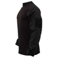 thumbnail image 2 of Rothco Military FR NYCO Combat Shirt - Black, 5X-Large, 2 of 3
