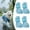 blue2, variant on GASTROPOD 4Pcs Dog Booties,Silicone Waterproof Rainy Dog Shoes Small Size Dogs,Shock Absorption Dog Shoes for Hot Pavement,Style3