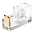thumbnail image 1 of Dispensador de cinta adhesiva OfficeGoods, acrílico, moderno, dorado, 1 of 7