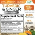 thumbnail image 2 of Supplement Health Nutrition, cúrcuma, curcumina, 2600 mg, 60 cápsulas, 2 of 9