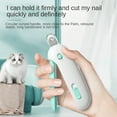 thumbnail image 4 of Meggemo Pet Nail Clipper Sharp Stainless Steel Blades Ergonomic Handle Safe Easy to Use for Dogs Cats Professional Pet Grooming Cleaning Accessory, 4 of 7