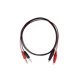 thumbnail image 4 of Eigraketly Cable Red Banana Head Wire Medición Línea de larga duración Reemplazo Mantenimiento Adaptador de corriente Detector de prueba Medidores de medidas dimensionales, 4 of 6