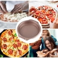 thumbnail image 1 of Non-Stick Cake Baking Pan with Removable Cheesecake Mold Bottom Carbon Steel Heat-Resistant Cheesecake Mold Kitchen Tool, Pizza Type, 1 of 7