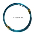 thumbnail image 5 of ziyahi Craft Wires DIY Handicrafts Braided Thread Good Flexibility Durable Shiny Jewelry Lines Exquisite Design for Sculpturing Turkish Blue, 5 of 5