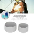 thumbnail image 3 of 2Pcs Silicone Bumper Boot,  Protective Silicone Boot , Anti Slip Protective Water Bottle Bottom Sleeve Cover For Space Thermal Cup, Thoughtful Gift, 3 of 8