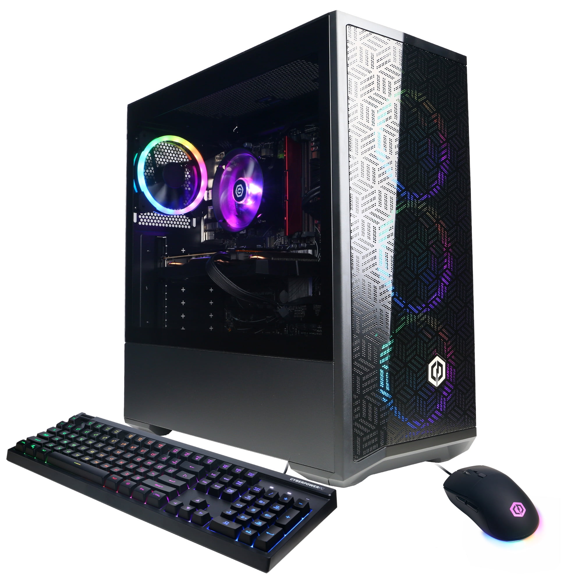 CyberPowerPC Gamer Master Gaming Desktop AMD Ryzen 5-7600, 16GB DDR5 1TB SSD, Black