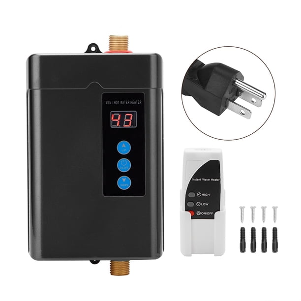 Mini calentador de agua eléctrico Sincero Calentador de agua instantáneo 110 V 3000 W