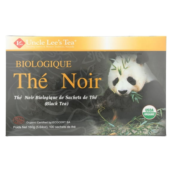 Uncle Lee's Organic Legends of China Black Tea, 100 Bags