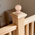thumbnail image 4 of FONDOTIN 2Set Indoor Wood Finials Solid Wood Ball Finials For Home Decor Projects, 4 of 7
