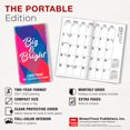 thumbnail image 6 of Big & Bright Large Print | 2027-2028 3.5x6.5" Two Year Pocket Planner | BrownTrout, 6 of 10