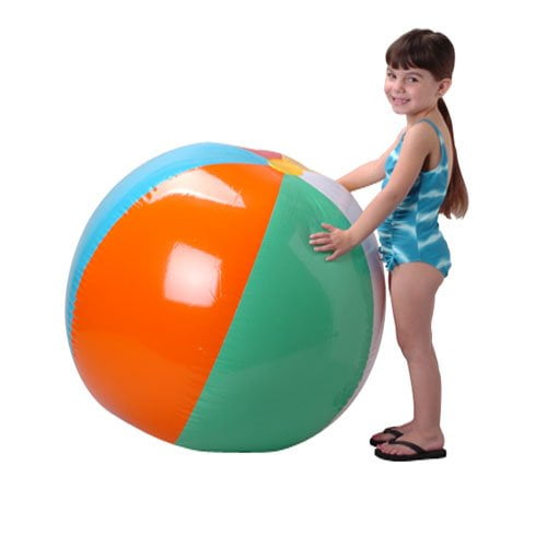 clear beach balls walmart