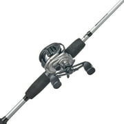 Abu Garcia Max EZ Cast Baitcast Fishing Combo, 6' Medium Rod, Right-Handed Reel