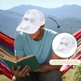 thumbnail image 4 of Adults Mesh Baseball Cap Fishing Beach Hats with Fan, USB Rechargeable Sun Protection Hat with Cooling Fan for Men, Adjustable, Spring Summer, 4 of 5