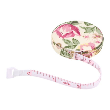 

60 Inch Accurate Tape Measure Tapeline Tailor Sewing Craft Cloth Measuring Tape Body Fitness Measuring Body Dual Sided Retractable Ruler 1.5M[#2]