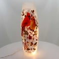 thumbnail image 2 of Stony Creek CARDINAL FLOWER LIGHTED GLASS VASE Glass Indoor Use Ggc7209 Couple, 2 of 2