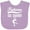 Lavender, variant on Inktastic Future Ice Skater Girls Skating Boys or Girls Baby Bib