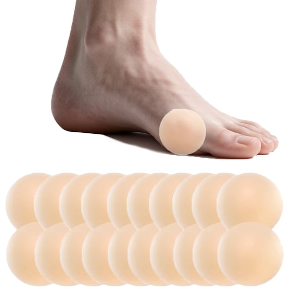 Gel Bunion Cushions - 20 Pcs Bunion Pain Relief Pads for Women & Men - Waterproof Bunion Pad for Walking, Sport