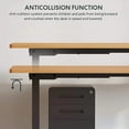 thumbnail image 5 of Affordable Electric Standing Desk, 48”×24“ Height Adjustable Sit Stand Workstation for Home Office,Maple Top ,Grey Frame, 5 of 6