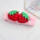 thumbnail image 3 of 2 Pcs Cute Strawberry Headbands, Soft Washing Face Makeup Hair Bands Elastic Spa Shower Yoga Sports Headwraps, Hair Accessories For Women And Girls, 3 of 4
