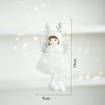 thumbnail image 5 of 2 Pcs Angel Doll Pendants, Angel Hanging Ornaments for Christmas,Birthday Party, Wedding, Valentine's Day Decor, 5 of 5