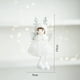 thumbnail image 5 of Hanging Ornaments 2 Pieces Love & Snowflake Angels Christmas Decorations Tree Pendant Creative Gifts (Love & Snowflake Angel), 5 of 5