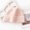 soft pink, variant on 100% Wool Knit Beanie - Korean Style Stretchy Ribbed Hat for Men and Women, Soft Warm Unisex Winter Cap,29*22cm,soft pink