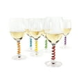 thumbnail image 4 of True Stem Springs Wine Charms, Drink Markers, Wine Accessories, Set of 6, 4 of 6