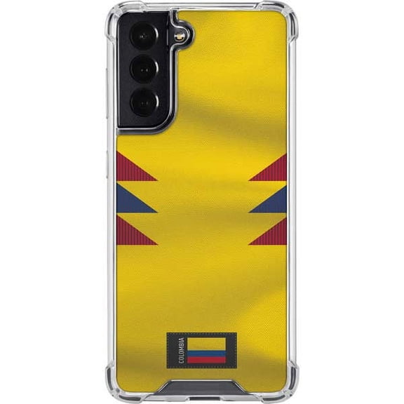 Skinit Countries of the World Colombia Soccer Flag Galaxy S22 Clear Case