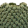 thumbnail image 3 of Jarrón Benzara Nina de cerámica texturizado, 33 cm, color verde, 3 of 5