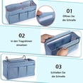 thumbnail image 2 of Almacenamiento de malla para colgar junto a la cama, bolsas de cama, cestas, dormitorio, organizador de cama, bolsa de almacenamiento colgante multiusos para el hogar, oficina, escuela, dormitorio,, 2 of 7