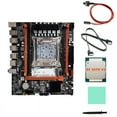 X99H Desktop Motherboard+E5 2678 V3 CPU+Thermal Grease LGA2011V3 B85