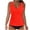 Orange, variant on Bathing Suit for Women Two Piece Swimsuit Fashion Solid V Neck Ruched Tankini Top with Bottom Athletic Summer Swimwear Tummy Control Swimsuits for Women