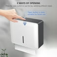 Wall Mount Paper Towel Dispenser Multifold Hand Towel Tissue Holder