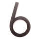 thumbnail image 2 of Letras de Puerta Pulidas licencia de Nombre de Dormitorio Dígitos de Número de Nombre de Carretera, Fabricado en Plástico ABS, Dígitos de Visual Número 6 perfecl Número de placa de la puerta, 2 of 7