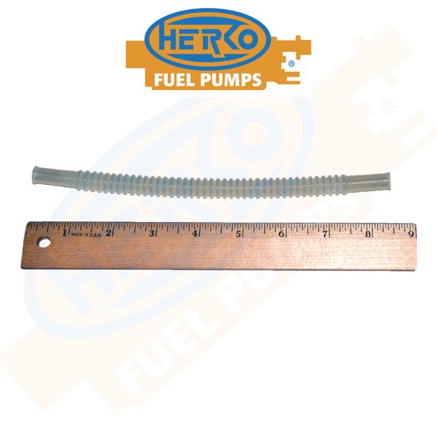 Clear Flexible Fuel Pump Assembly Module In Tank Hose Line 8.5 inches