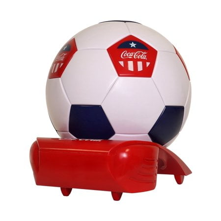 Coca-Cola Soccer Ball Mini Fridge, 5 Can Beverage
