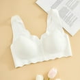 thumbnail image 6 of XIYON Bras For Women Seamless Bra Female Comfortable Front Closure Lightweight Wireless Casual Everyday Wear Comfortable, 6 of 9