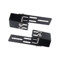 thumbnail image 1 of Soportes de montaje para barra de luz Zulema para portaequipajes de techo de automóvil color negro, 1 of 8