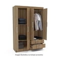 thumbnail image 2 of Ropero Mobi Geranio con 4 puertas y 2 gavetas color Beige, 2 of 4