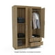thumbnail image 2 of Ropero Mobi Geranio con 4 puertas y 2 gavetas color Beige, 2 of 4