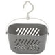 thumbnail image 2 of Cesta de almacenamiento organizadora de plástico colgante para ducha de baño, 2 of 7