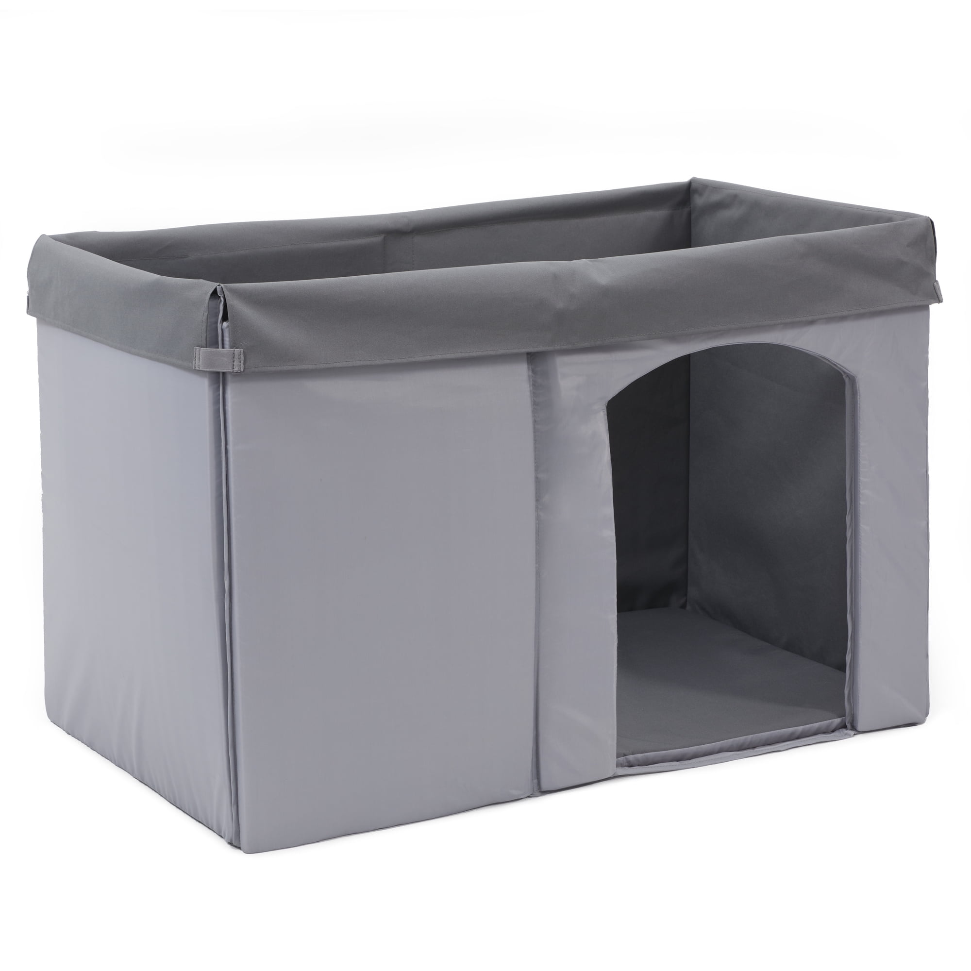 MidWest Homes for Pets Eilio Dog House Insulation Kit, Fits Large Dog House Measuring 24.41L x 40.36W x 27.17H - Inches, Light Gray