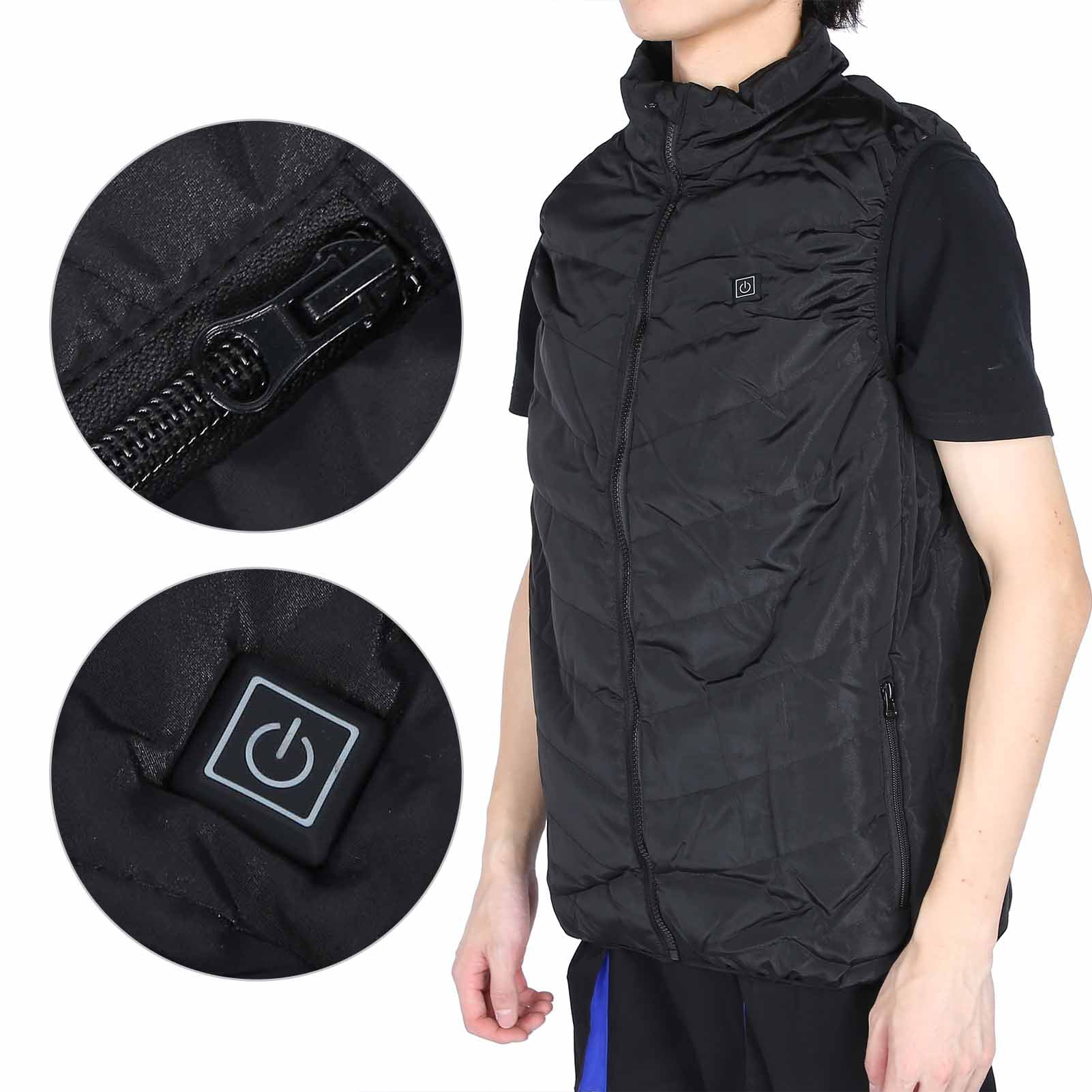 Heated Vest Heating Thermal Warm Vest Warm Vest For Man L