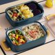thumbnail image 5 of Fiambrera PortáTil para NiñOs Escuela Microondas Caja Bento con Compartimentos MóViles Contenedor de Alimentos de Ensalada Fruta Caja Verde, 5 of 5