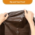 thumbnail image 5 of Tarps 20' x 30', 16 Mil Heavy Duty Waterproof Tarps, Waterproof Poly Tarps with Grommets and Reinforced Edges UV Resistant Tear&Fade Brown Multipurpose Tarpaulin for Pool Car Outdoor Coverings, 5 of 11