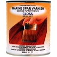 thumbnail image 2 of System Three 1850S16 Clear Marine Spar Urethane Varnish Coating, 1 quart Can,Gloss, 2 of 3