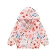 thumbnail image 1 of Gibobby Chamarra de invierno para bebé niñoAbrigo para niños, chaqueta de primavera y otoño para niñas, con capucha, estampados de animales, prendas de v(PK1, 18-24 Meses), 1 of 4