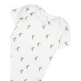 thumbnail image 5 of Little Star Organic Baby Boy 5Pk Short Sleeve Bodysuits, Size Newborn - 24 Months, 5 of 6