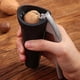 thumbnail image 5 of Herramienta para pelar nueces, cascanueces de metal, pelador de nueces, pinzas multifuncionales para nueces, cascanueces en forma de embudo, adecuado para nueces, avellanas, almendras (B, 5 of 5